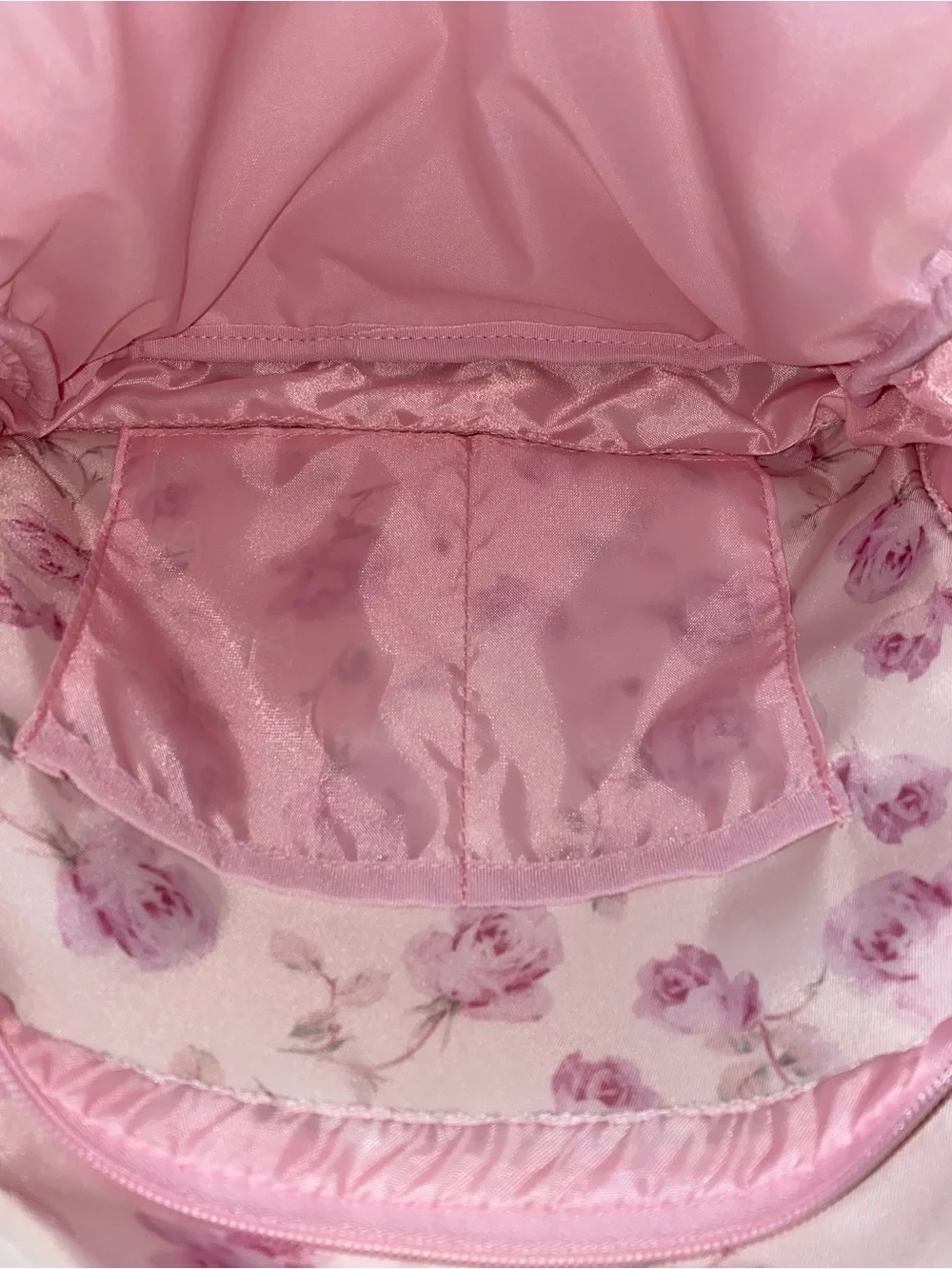 LoveShackFancy x Target - Yoobi Ribbon Rosa Backpack Sterling Dusk New